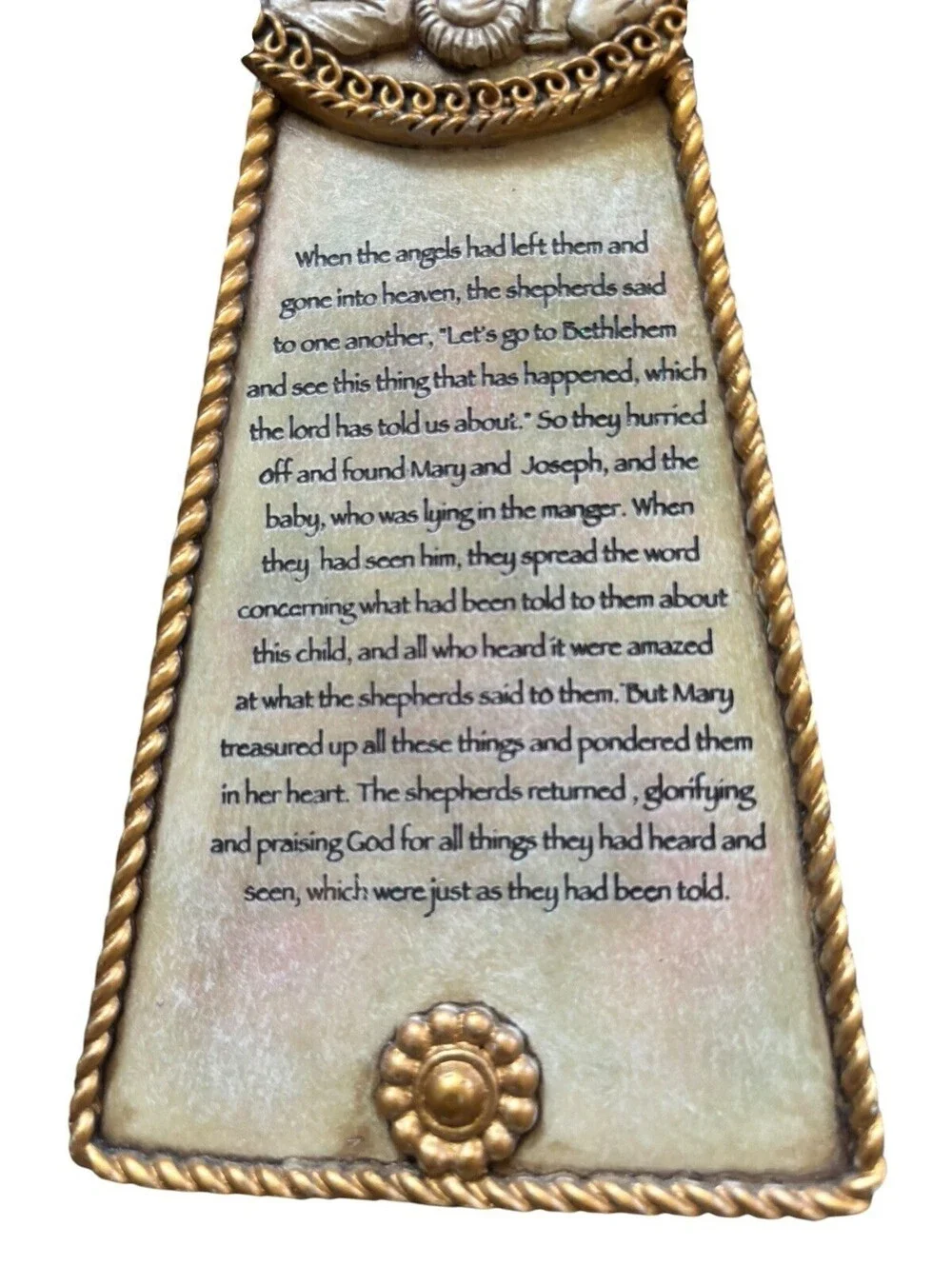 Christian Nativity Cross 